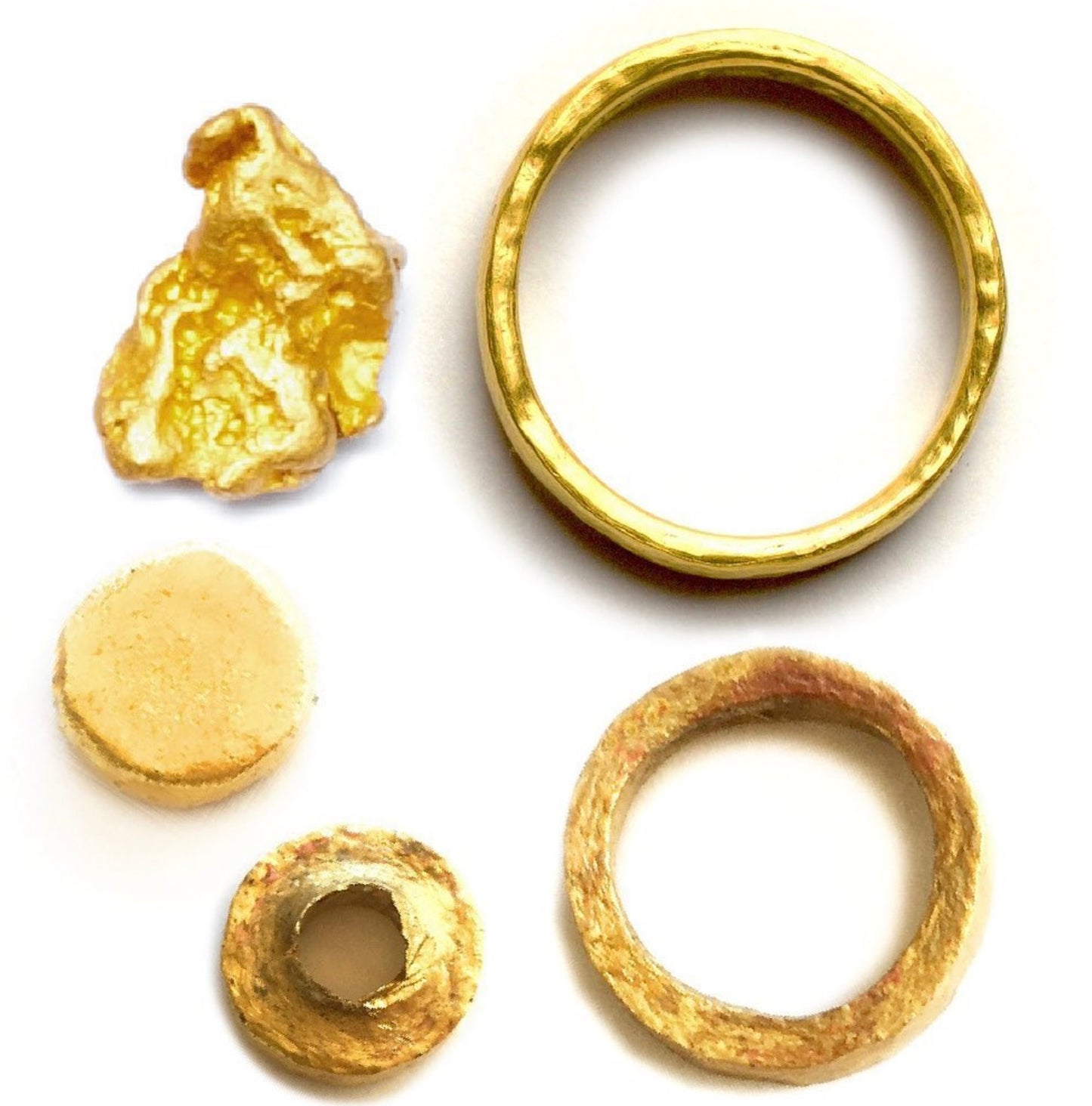Gold Nugget Ring