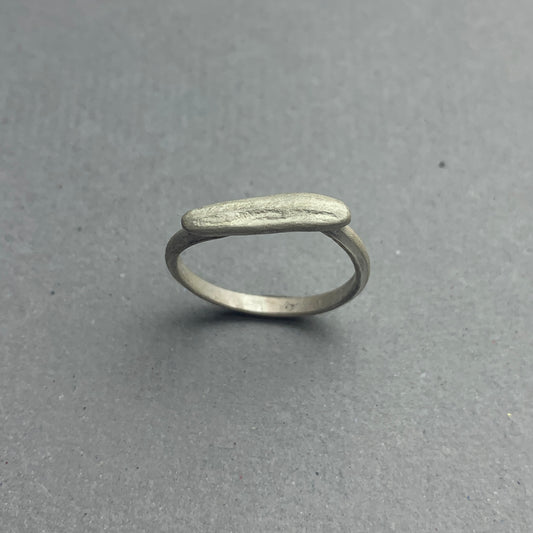 Journal Ring-Leaf No.6-Silver