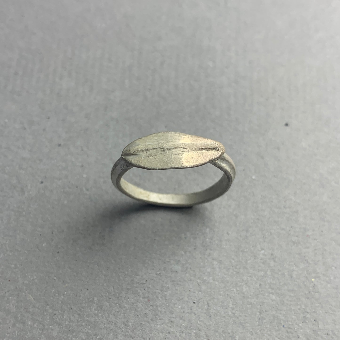 Journal Ring-Leaf No.1 -Silver