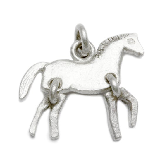 Tiny Horse Pendant ~ Silver
