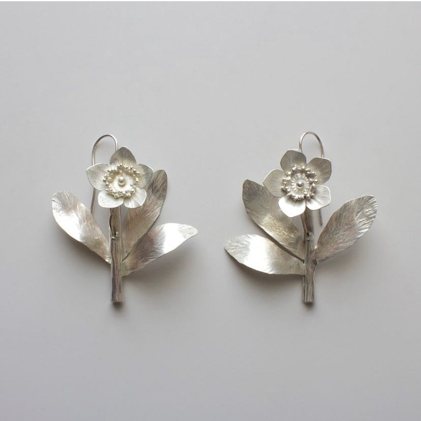 Sprig Earring- Silver