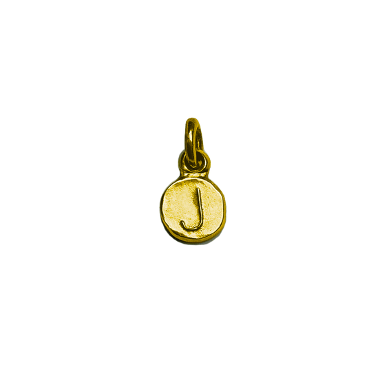 Alphabet Pendant - 14ct Yellow Gold