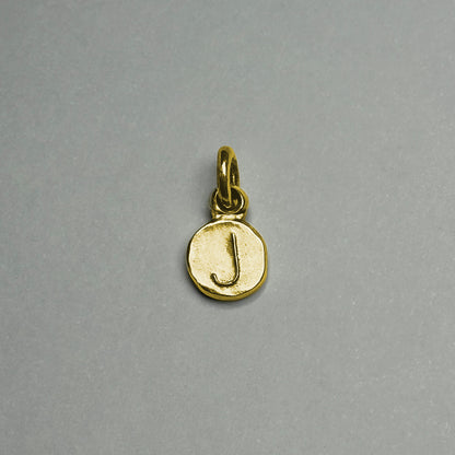 Alphabet Pendant - 14ct Yellow Gold