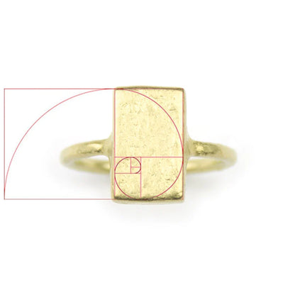 Golden Ratio Ring ~MINI~ 22ct Solid Yellow Gold