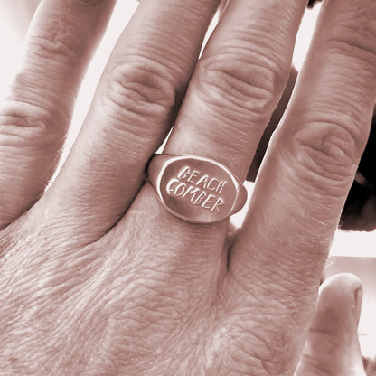Beach Comber Ring - Silver