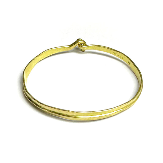 Ulno Line Bangle - 18ct Gold