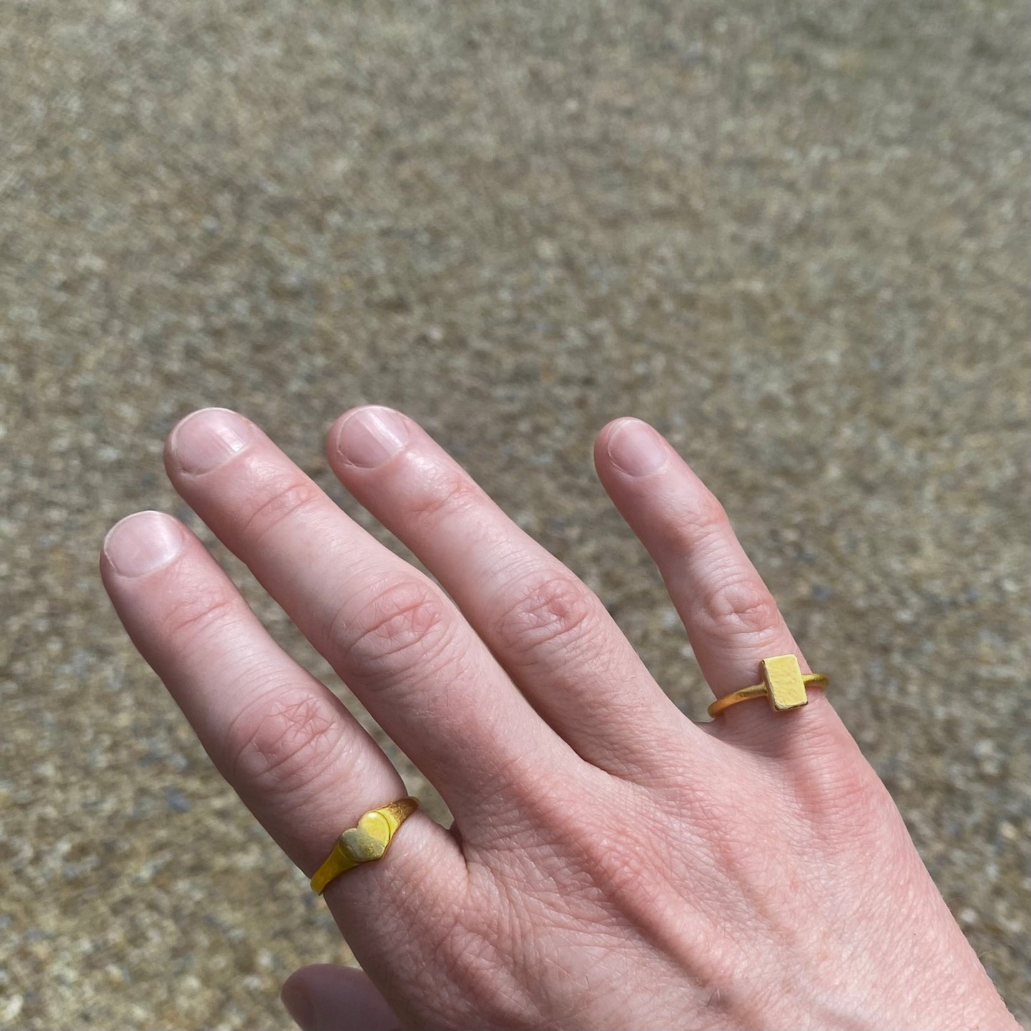 Golden Ratio Ring ~MINI~ 22ct Solid Yellow Gold