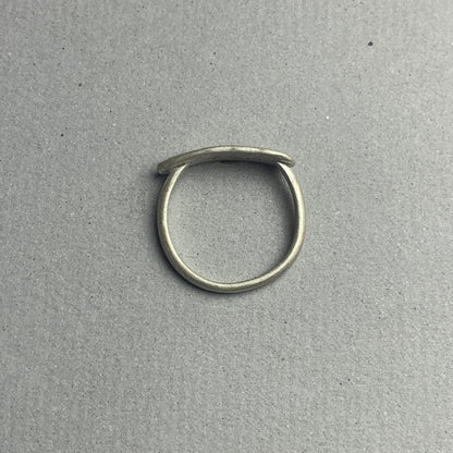 Journal Ring-Leaf No.4 -Silver