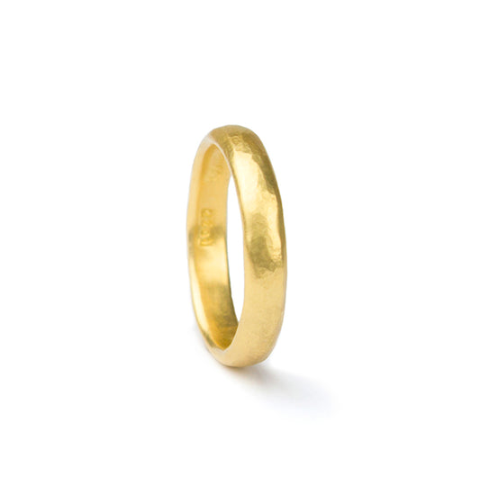 Best Ring - Recycled 22ct Solid Yellow Gold 3.5mm