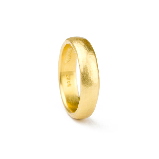 Best Ring - Recycled 22ct Solid Yellow Gold 5mm