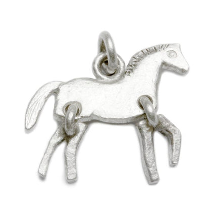 Tiny Horse Pendant ~ Silver